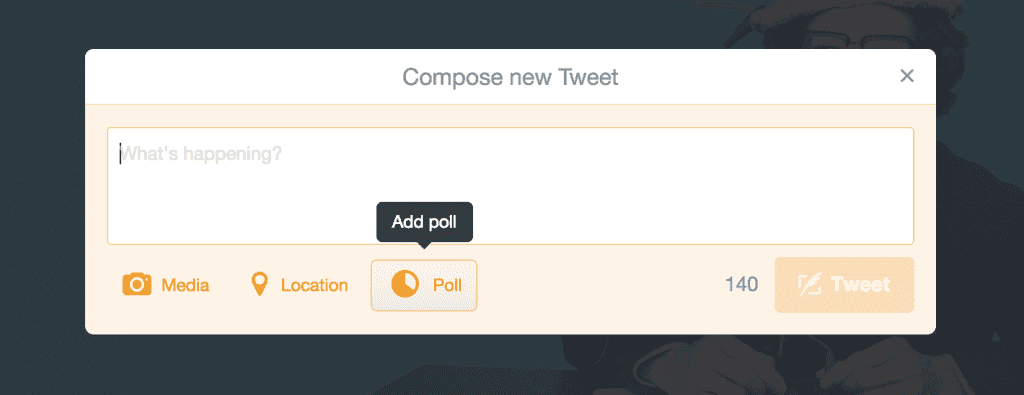 Compose a Tweet on Social Media